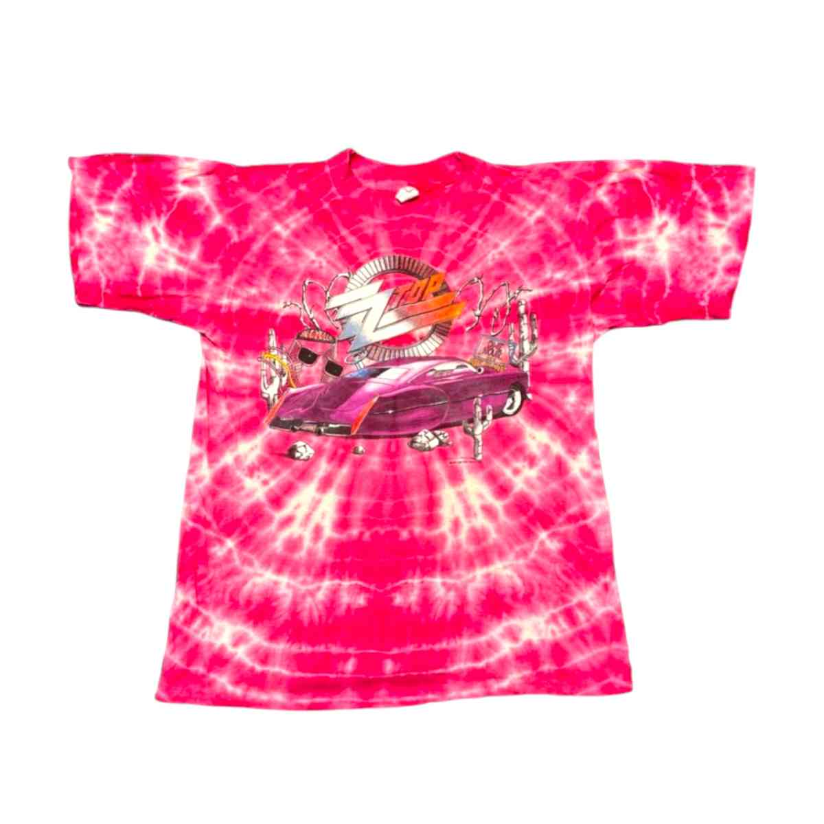 Vintage ZZ Top Recycler World Tour Mens Large Concert Tee