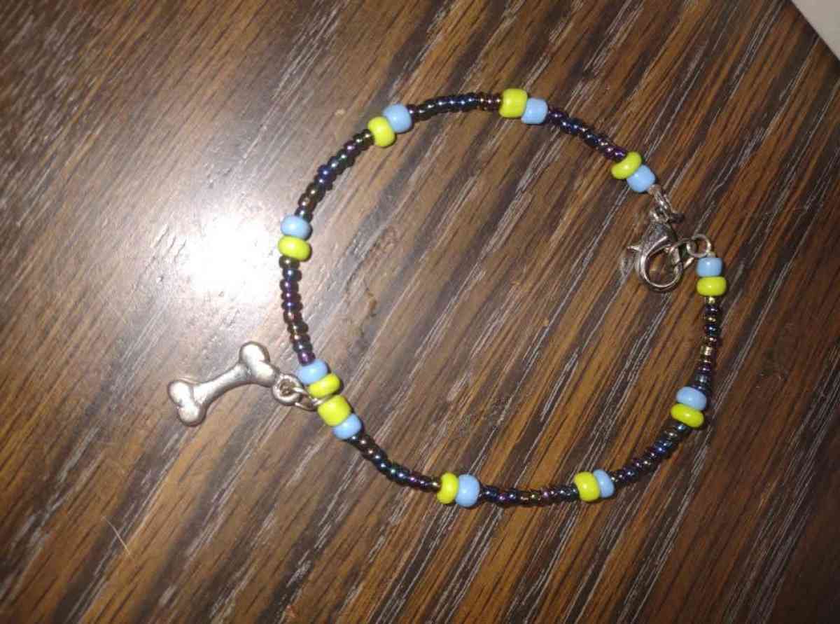 cute dog bone anklet