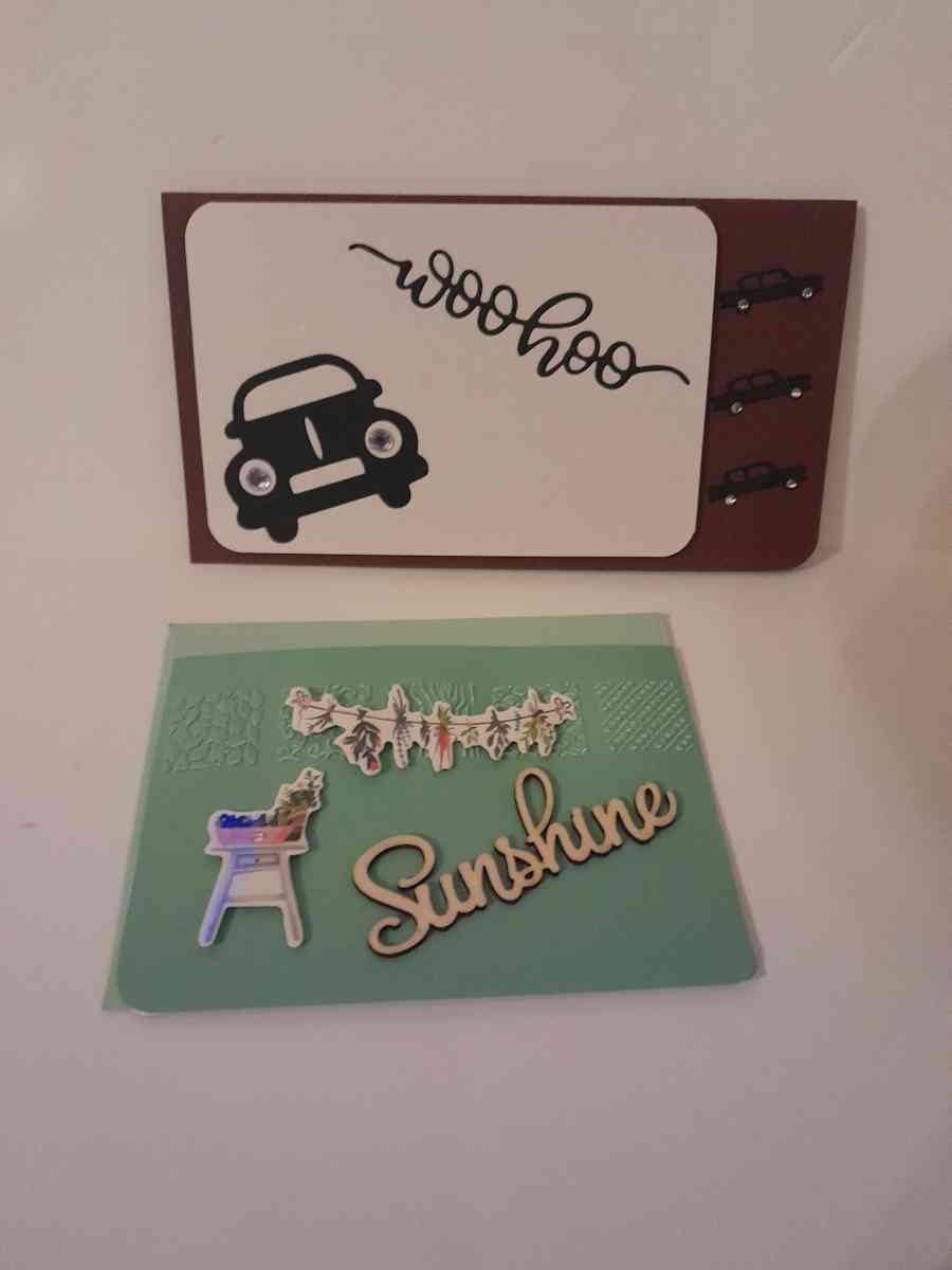 Homemade greeting cards for love