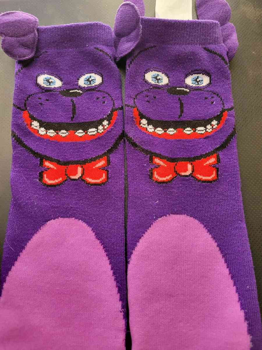 five nights of teddies character socks