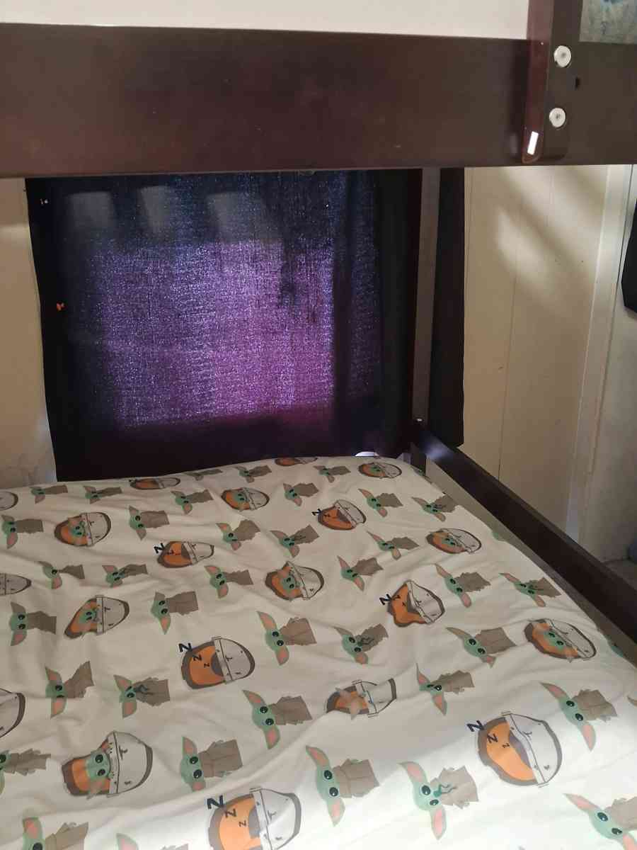 new bunkbeds made out of wood