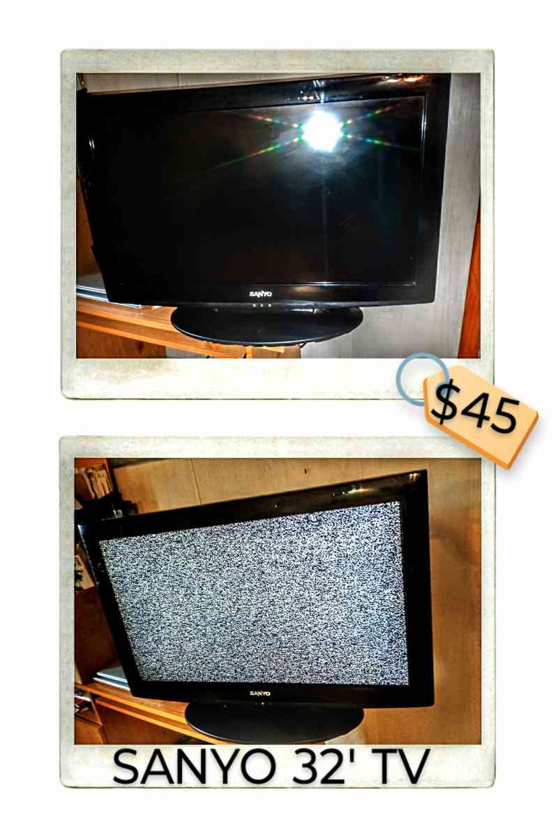 SANYO Flat screen television 32in