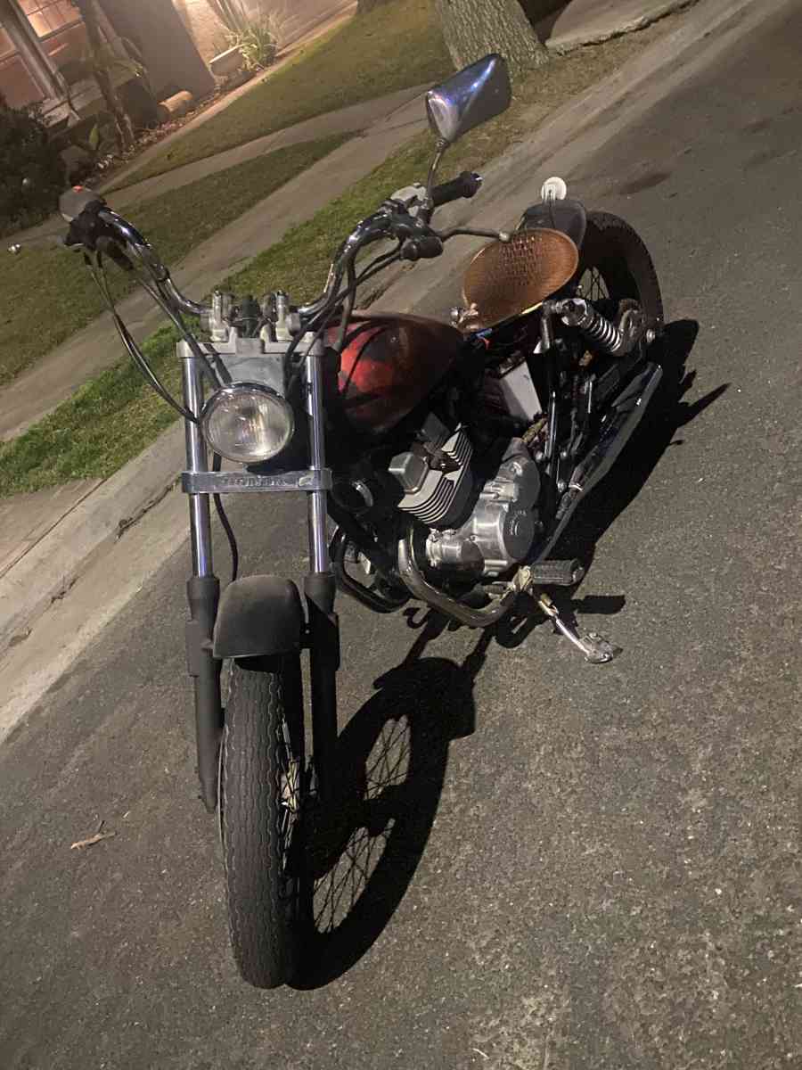 Motorcycle Honda Rebel 1985 950 Obo Fcfs