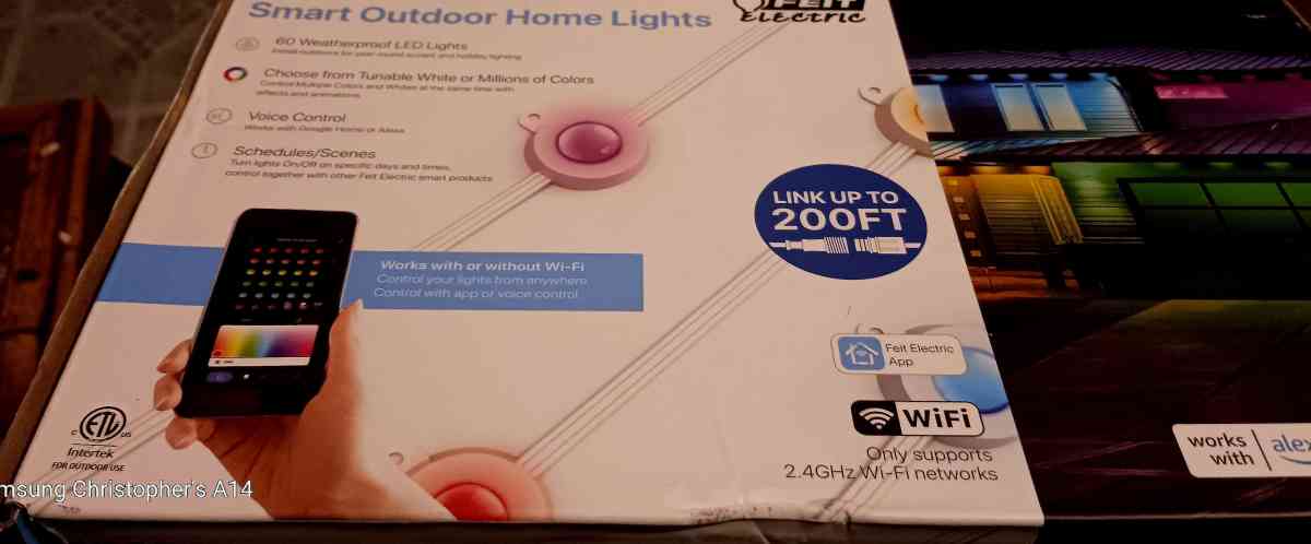 smart outdoor home lights