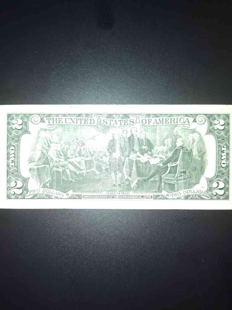2013 2 dollar bill low star note serial number