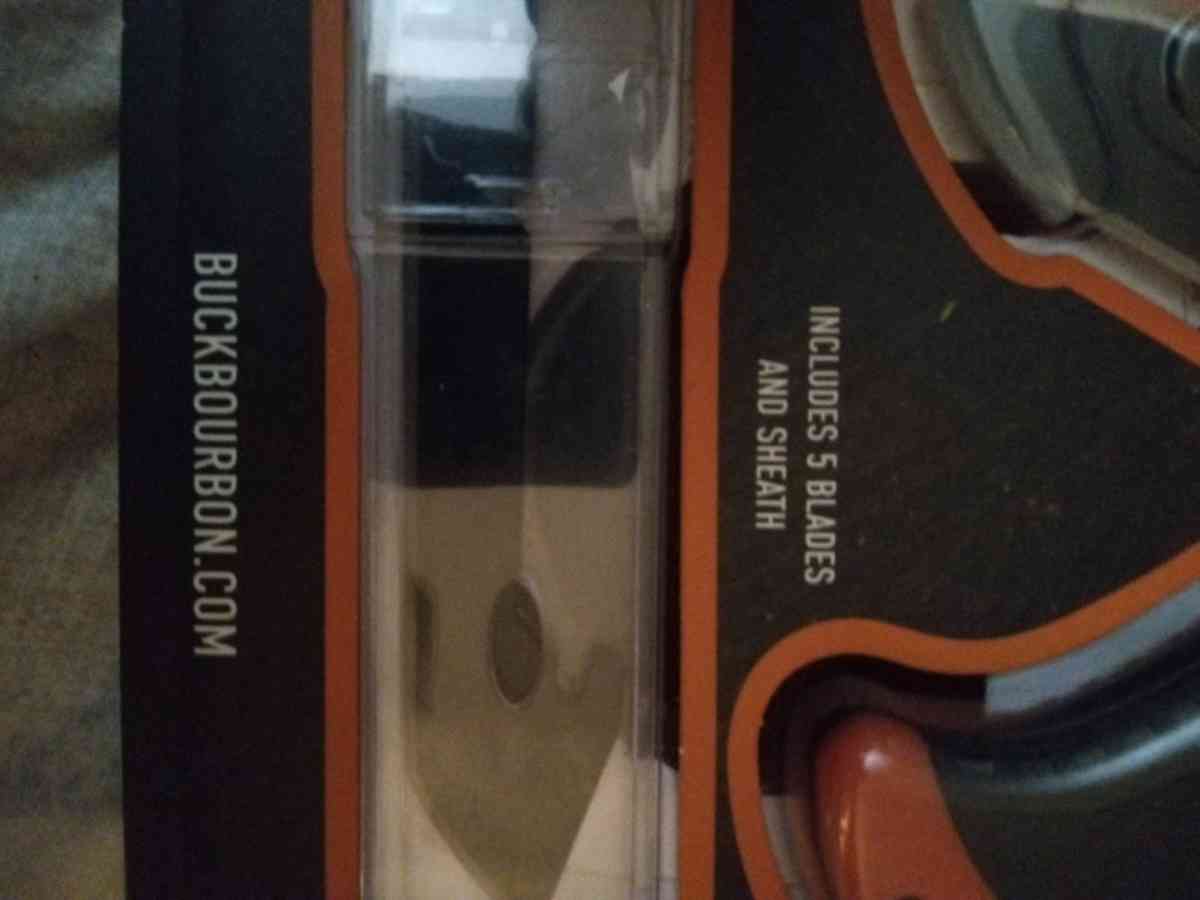 Buck Bourbon Distillers Cut pocket knife