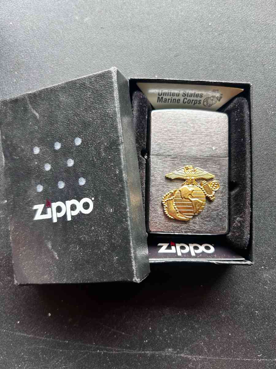 zippo collectible marine corps lighter