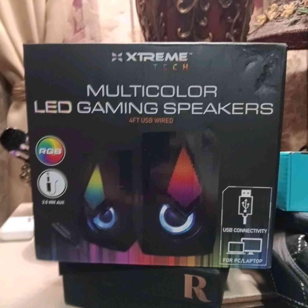 Led gaming speakers