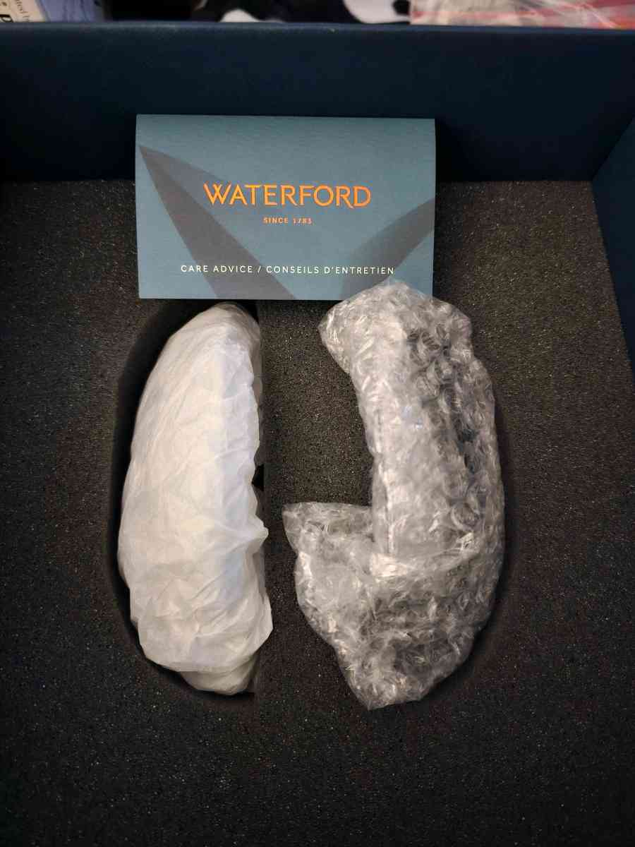 Waterford Black Crystal bowl