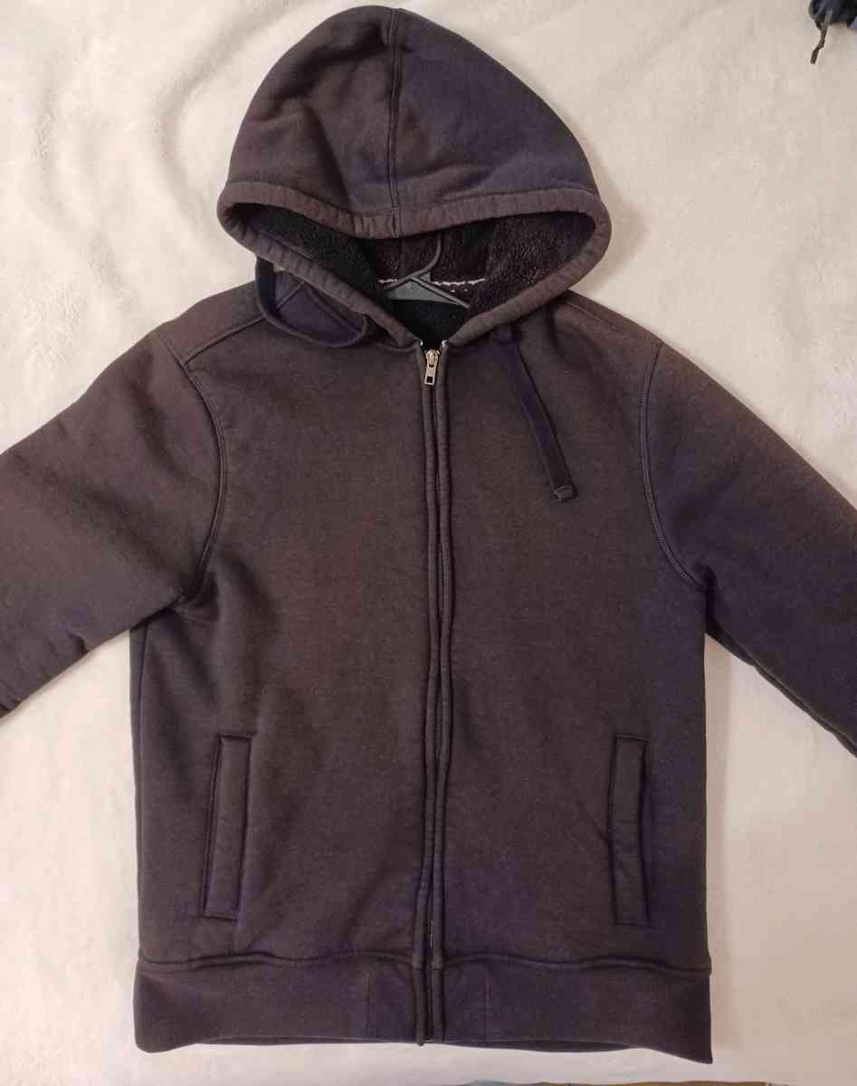Black zip up hoodie