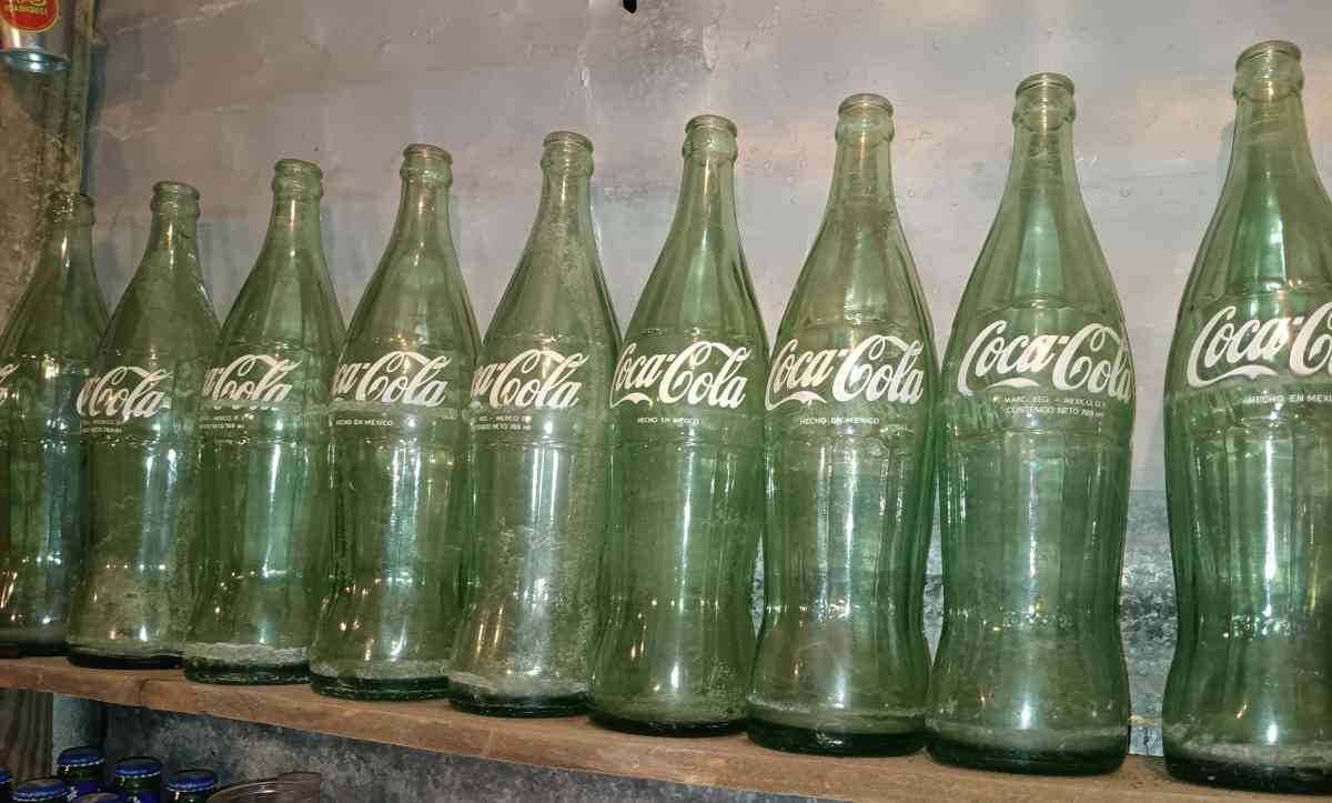 Coke Cola bottles