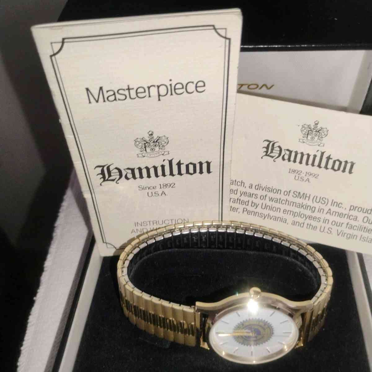 Man watch Hamilton masterpiece