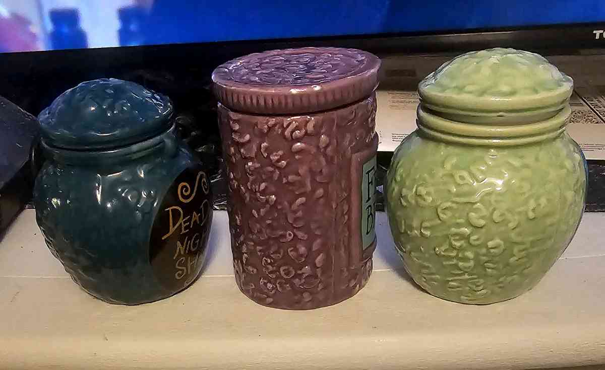 nightmare before christmas  Sallys potion trinket jars