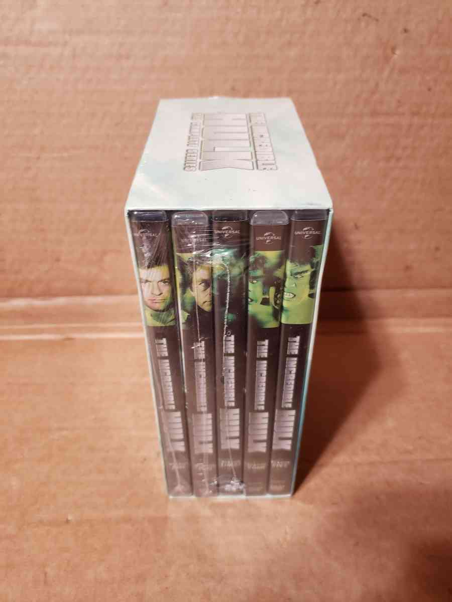 The Incredible Hulk the Complete Series DVD Box Set NEW