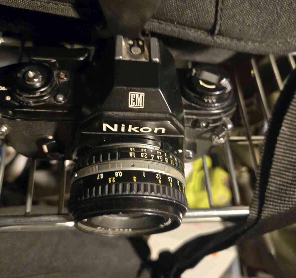 Nikon EM 35MM Film Camera w50MM 18 Nikon Series E Lens  Niko