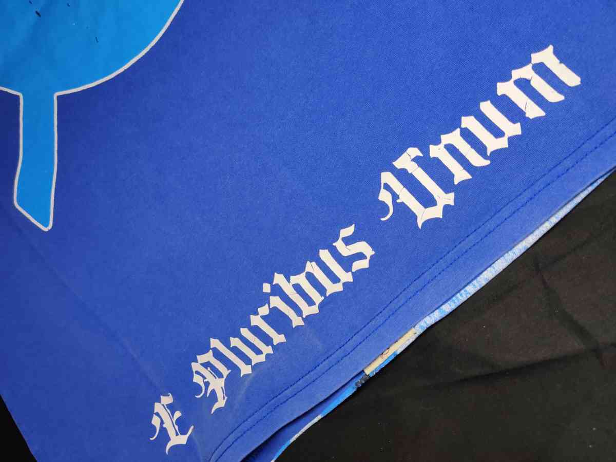 Godspeed Artificial Love TShirt Royal Washed