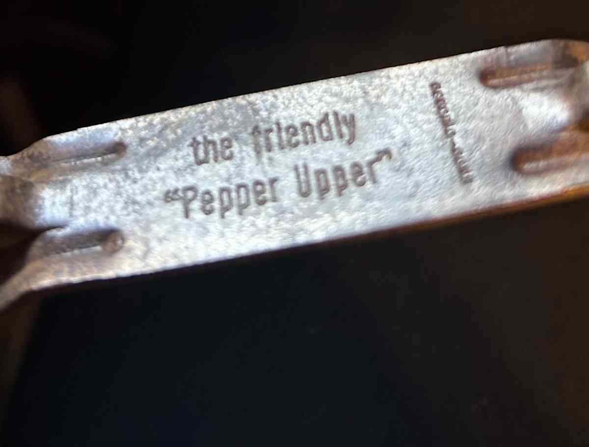 vintage Dr Pepper can and bottle opener