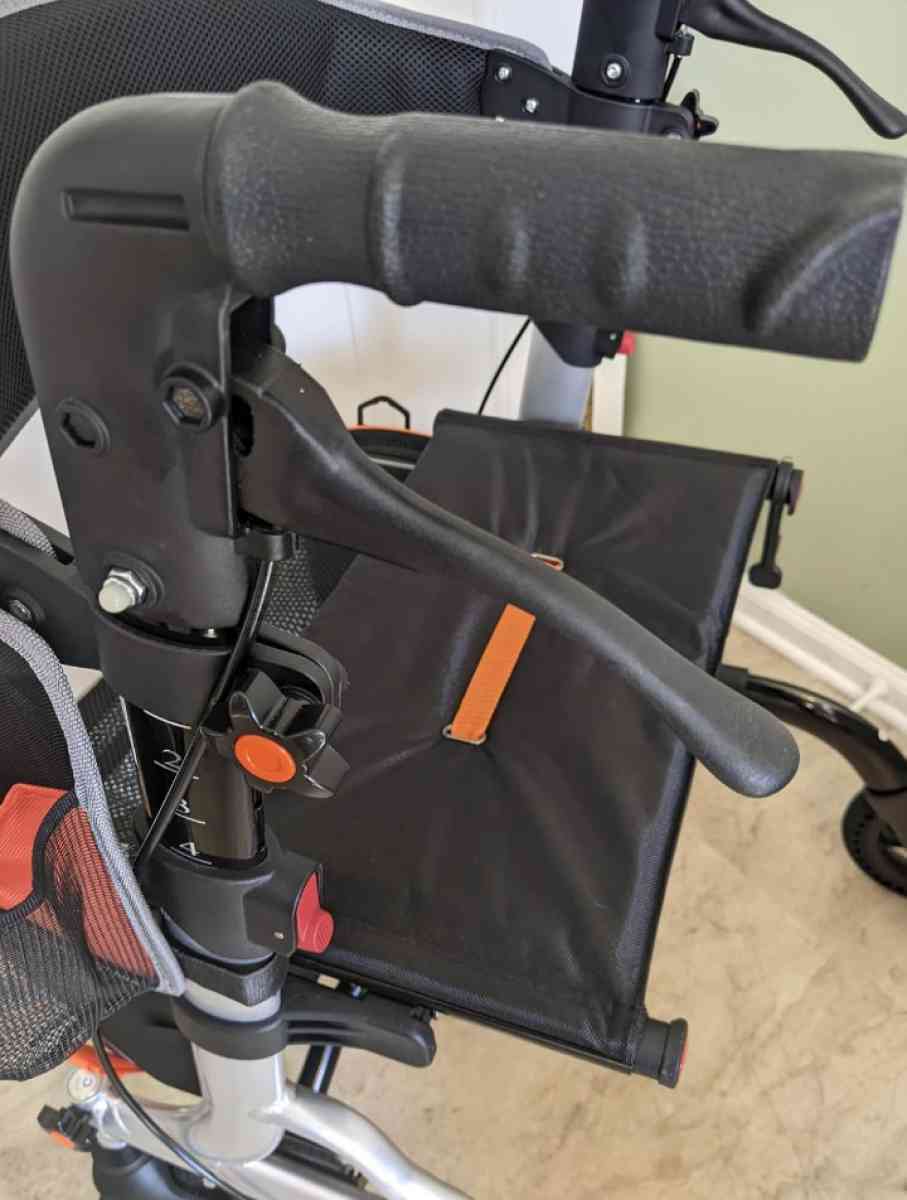 All terrain Rollator Walker Foldable Seat Light