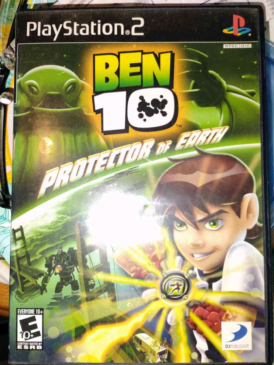 Ben 10 Protector of the Universe PlayStation 2Game