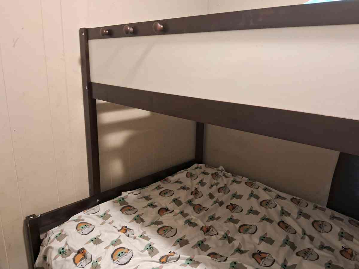 new bunkbeds made out of wood