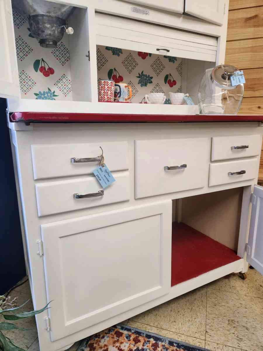 Antique Hoosier Cabinet Refinished