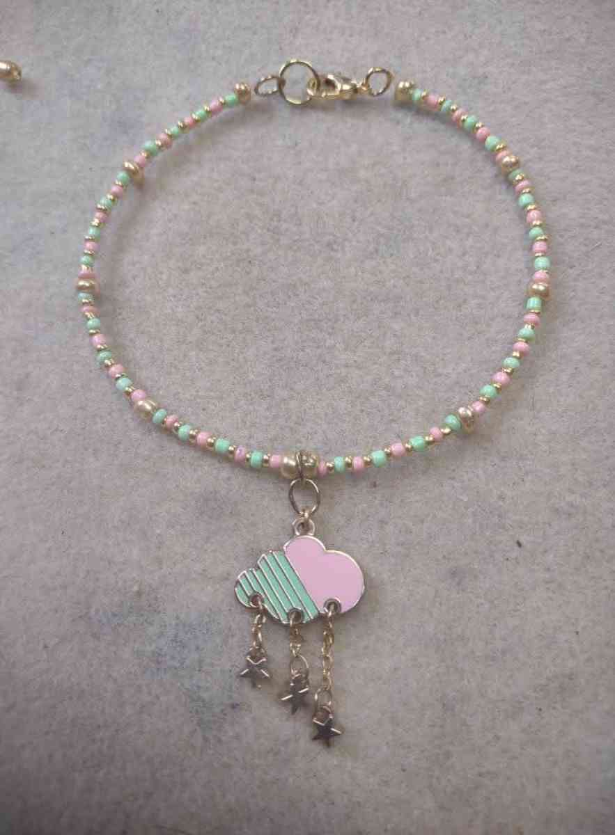 cloud N star anklet