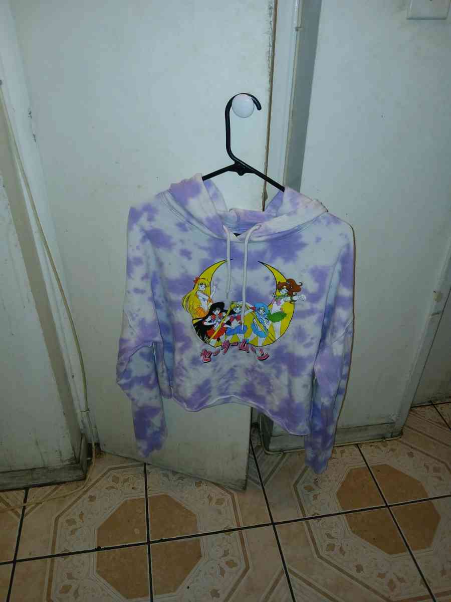 Sailor Moon Naoko Takeuchi Tie Dye Hoodie Sweatshirt Size XL