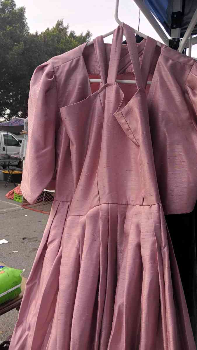 party dress medium 2 piece vest and dress in perfect conditi