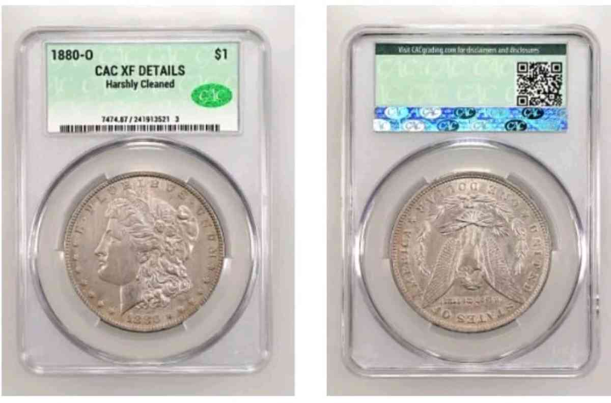 1880 O Morgan Silver Dollar