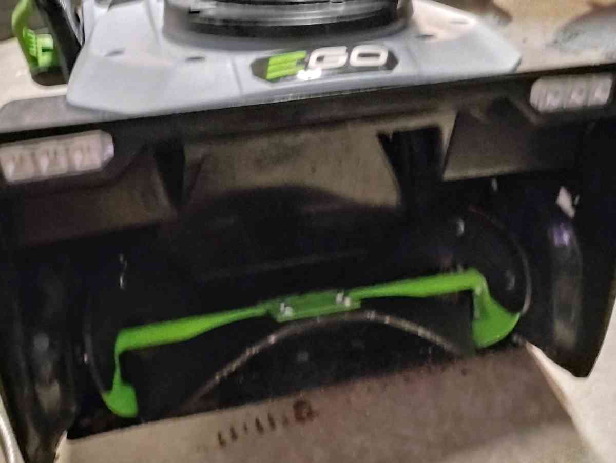 Ego snow blower