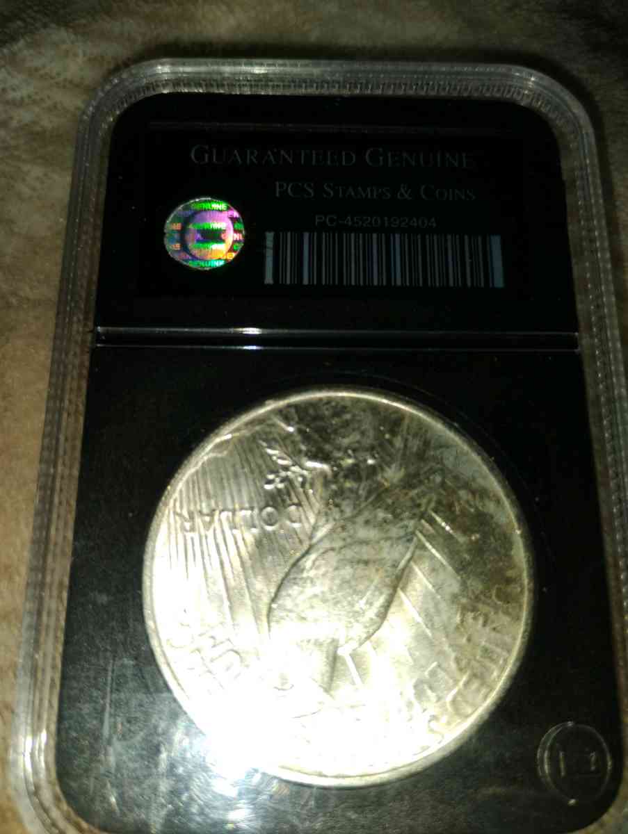 1922 peace silver dollar uncirculated