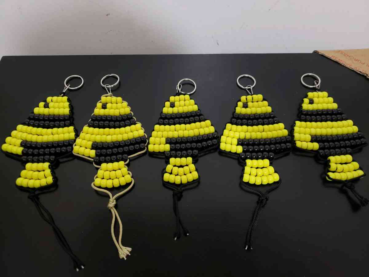 Tropical Fish Keychains