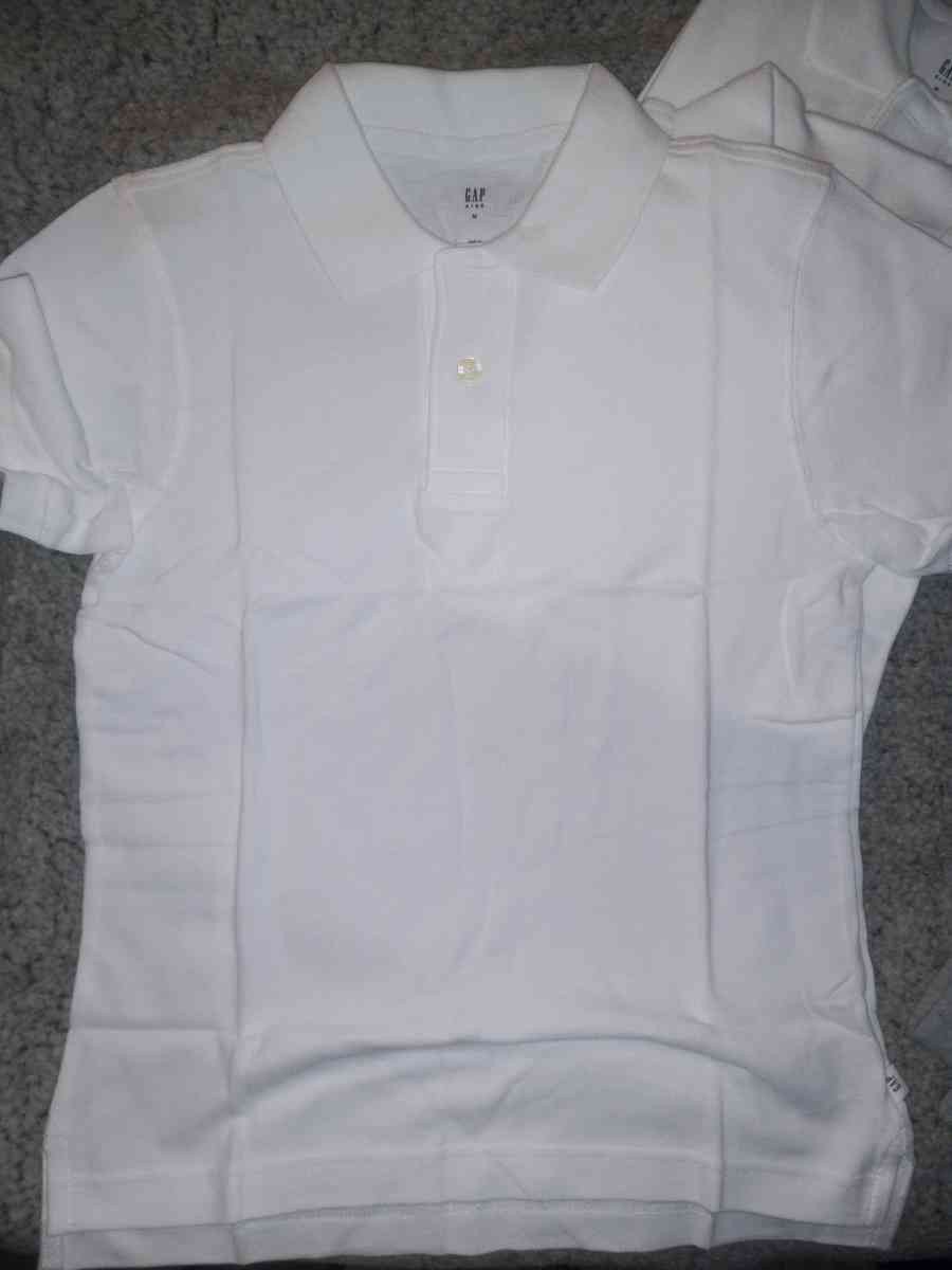 Gap kids white polo