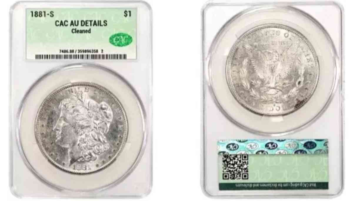 1881 S  Morgan Silver Dollar