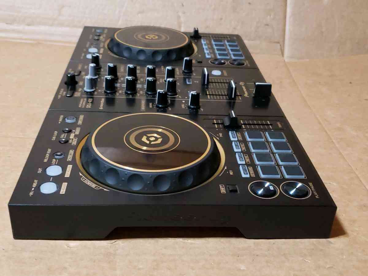 Pioneer DDJ400N LE Gold 2Channel DJ Controller Works No Cord