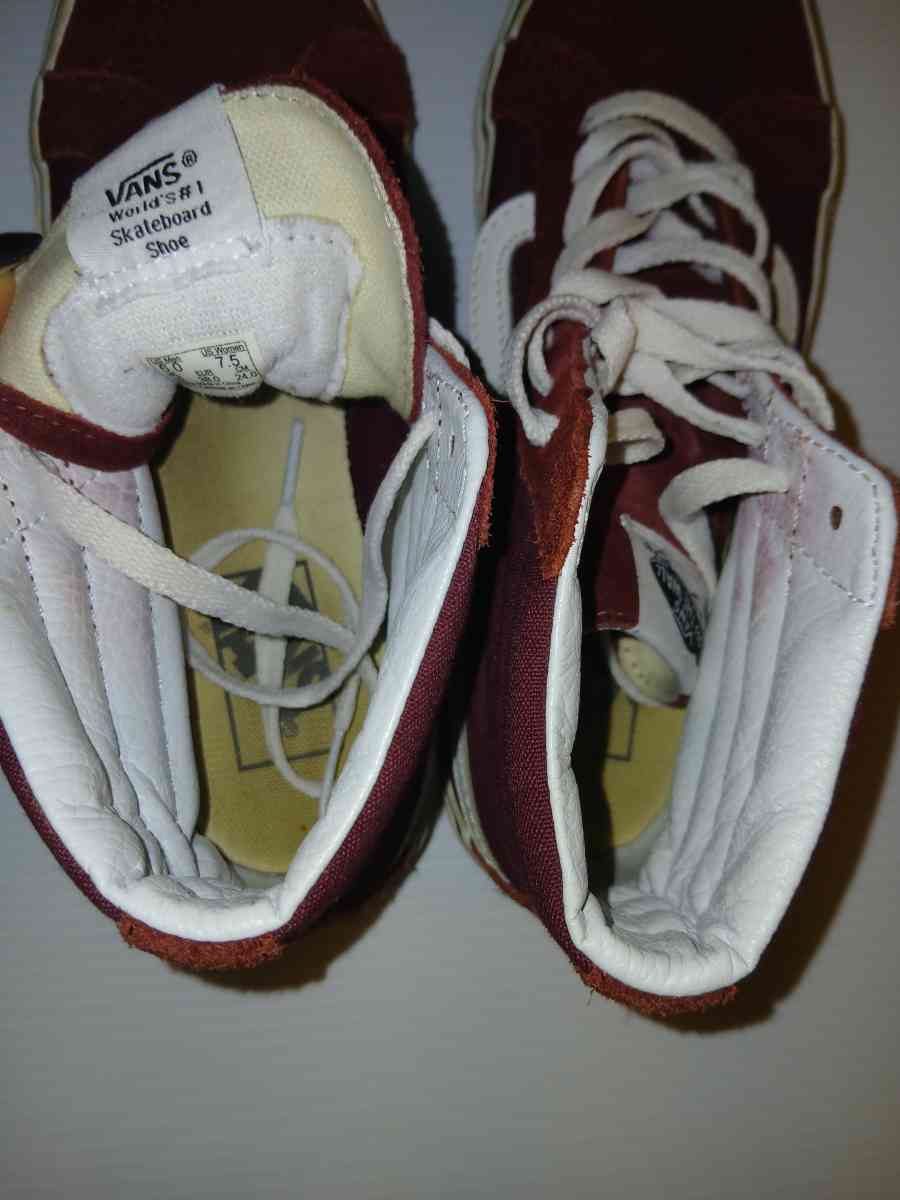 Vans Shoes Womens 75 Sk8Hi Old Skool High Top Sneakers