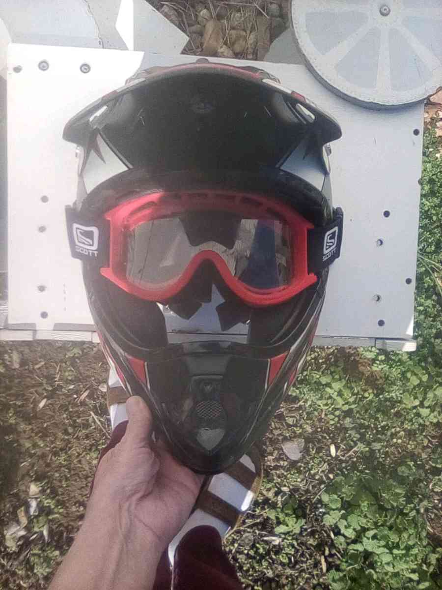 adult large motocross dirt bike helmet