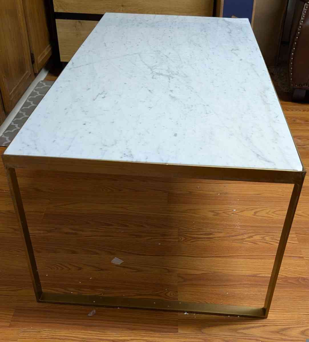 Italian Marble Top Coffee Table