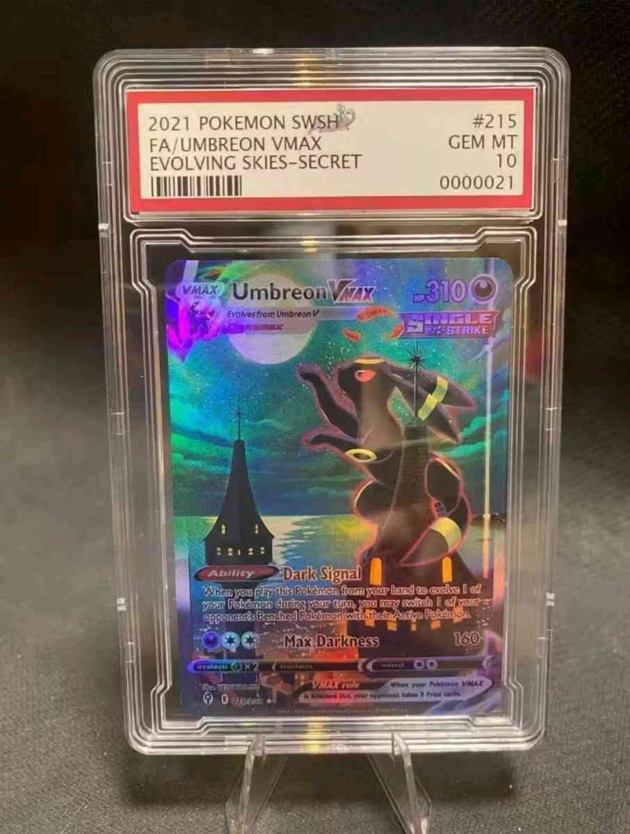 Umbreon VMAX Alt Art PSA 10 PROXY