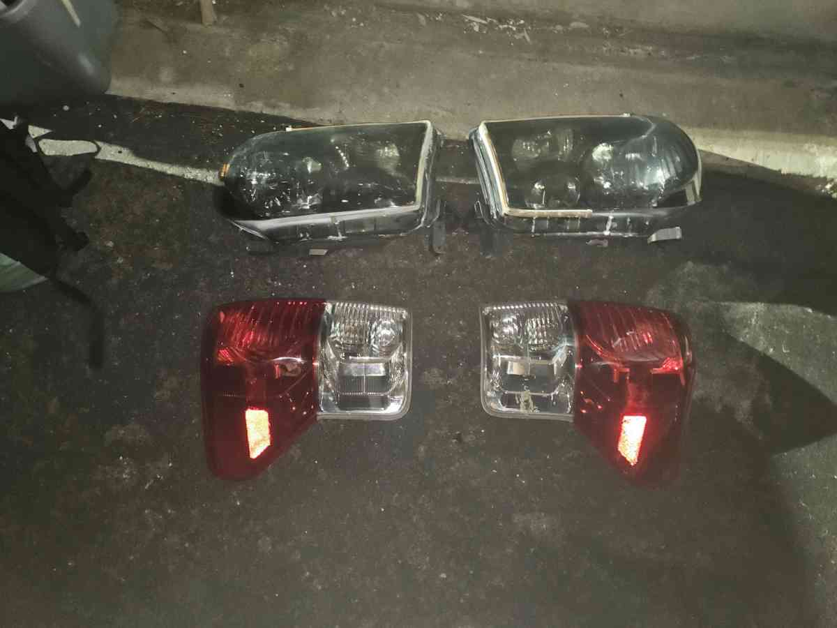 front and rear lights set 2012 toyota tundra