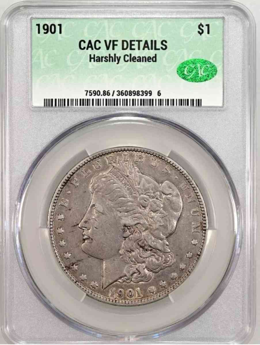 1901 P Morgan Silver Dollar
