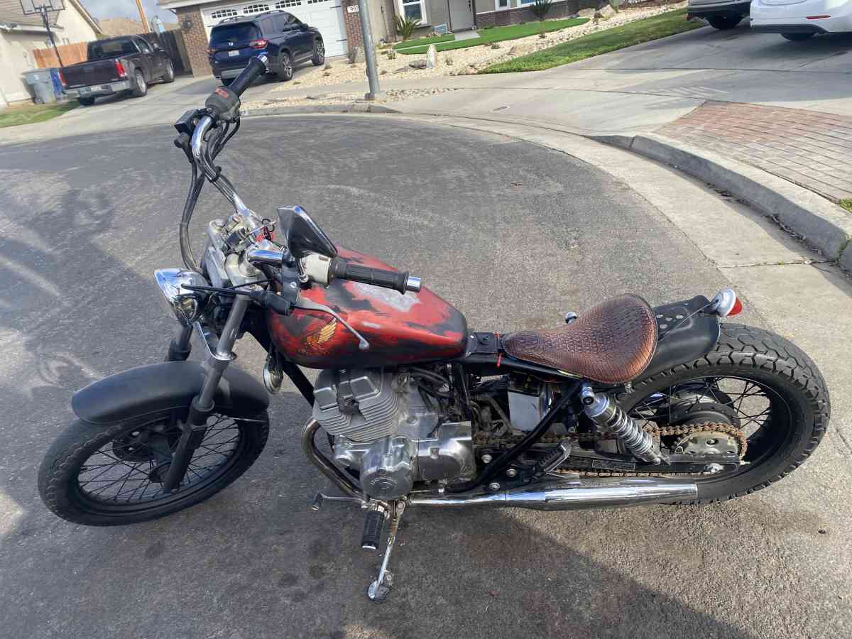 Motorcycle Honda Rebel 1985 950 Obo Fcfs