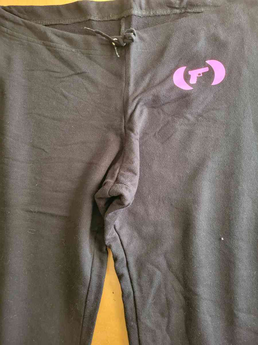 packing in Pink Sweat Pants