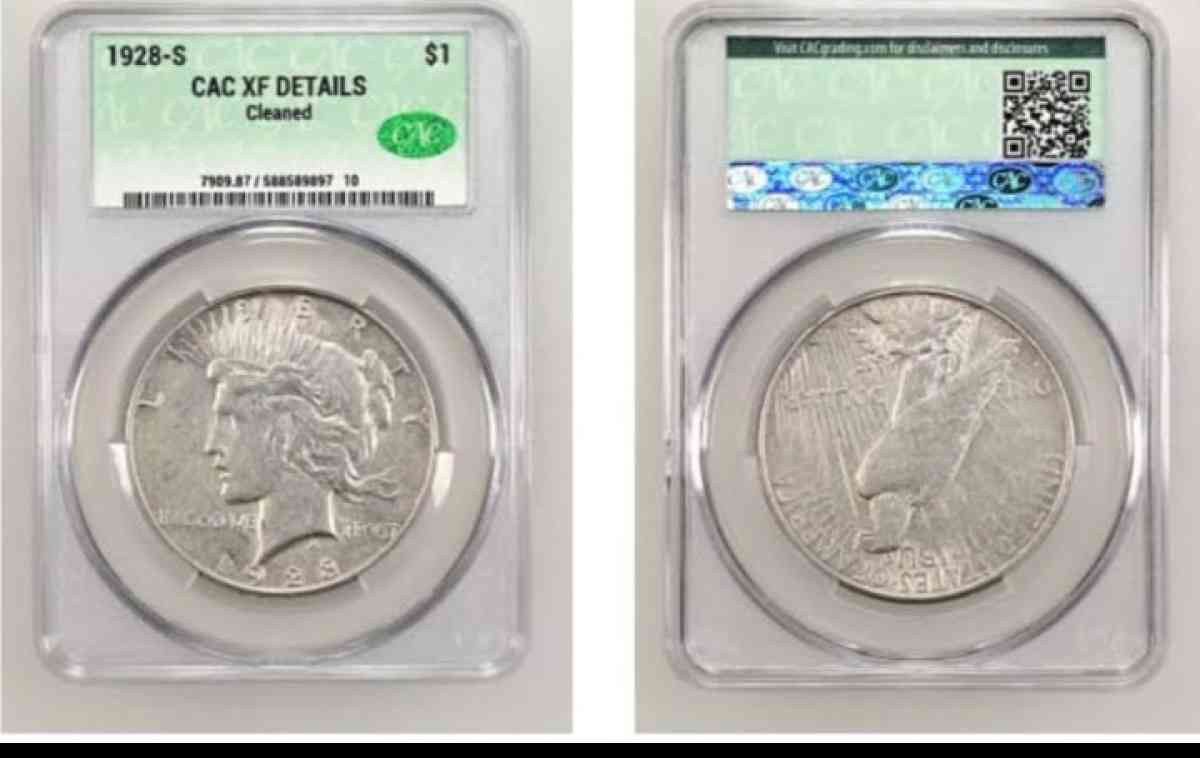 1928 S Peace Silver Dollar