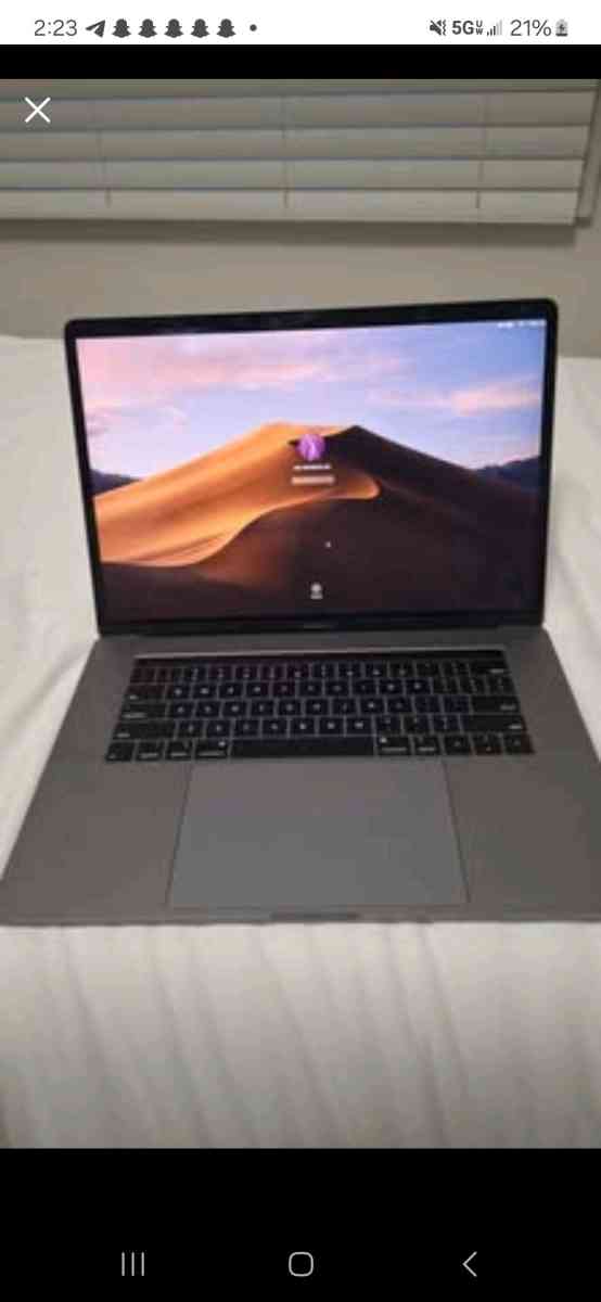 MacBook pro 2019 corei9 32 gb ram 1tb SDD