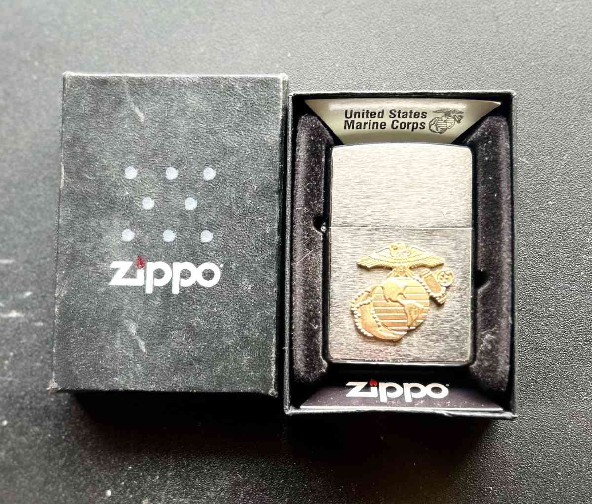 zippo collectible marine corps lighter