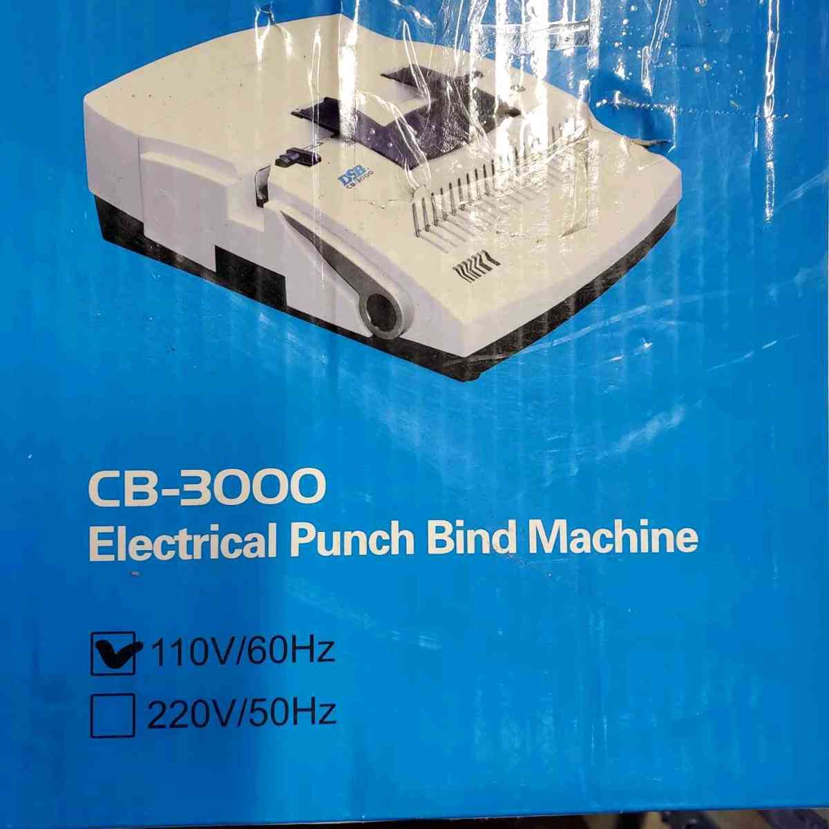 Electric Comb Punch Binding Machine  CB3000  DSB  RRR Home