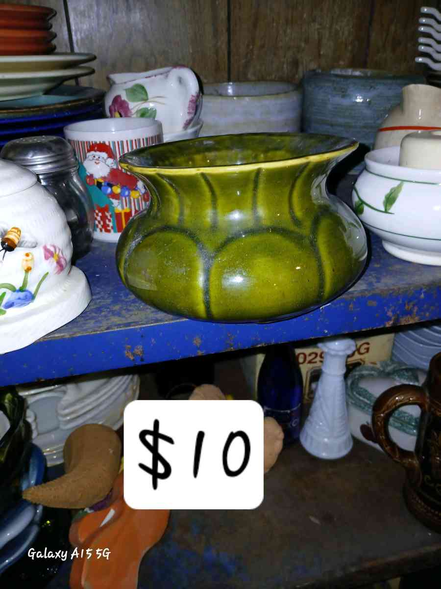 1950s Brush McCoy Art Pottery Spittoon