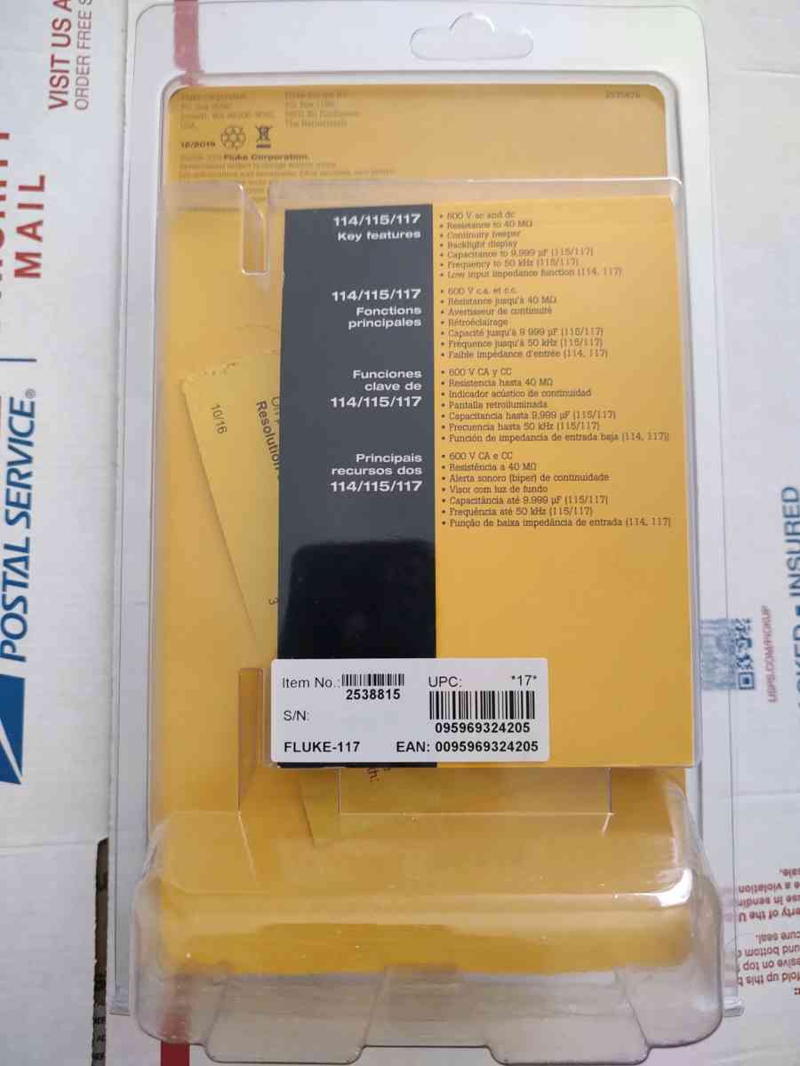 NEW FLUKE117 Digital Multimeter