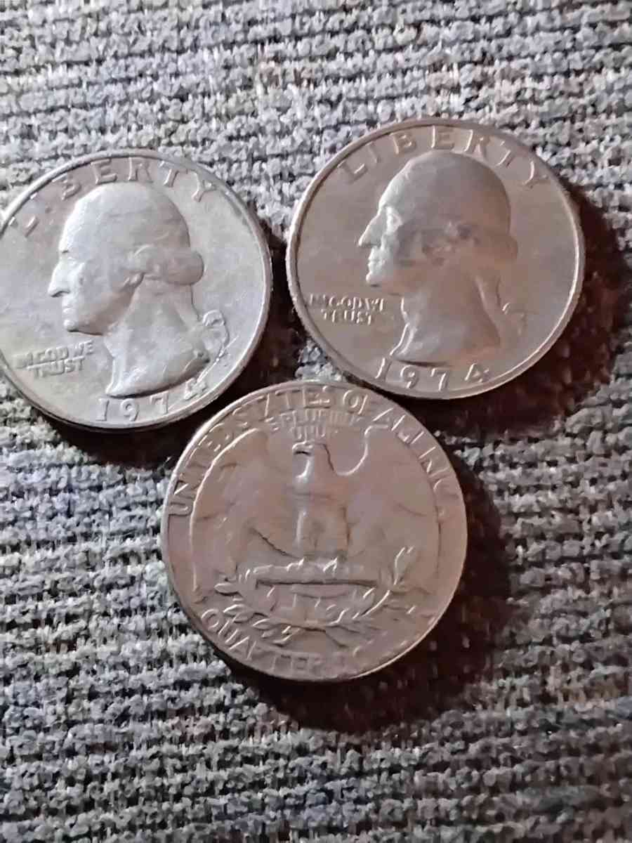 RARE  QUARTERS COINS 1776 TO 1974